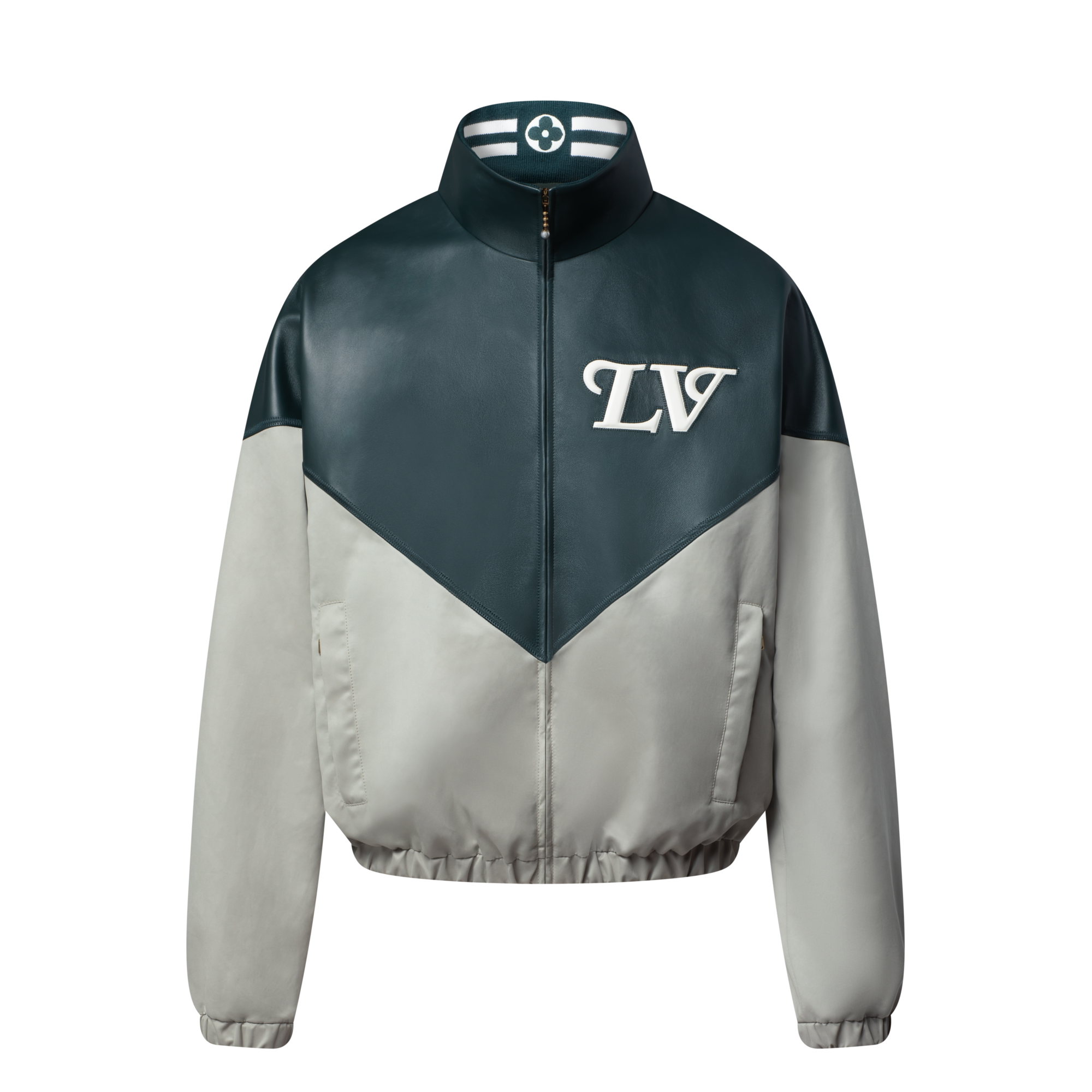 Graphic Leather Mix Tracktop - Ready to Wear | LOUIS VUITTON